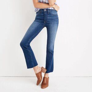 Madewell Cali Demi Boot - Medium Wash